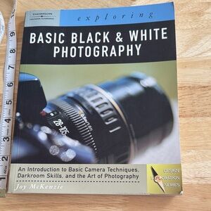 Basic Black & White Photography Book by Joy McKenzie, 2.00 w purchase